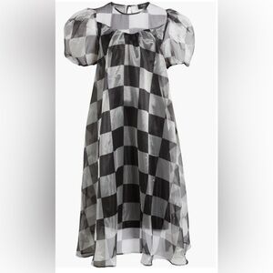 Dressed in Lala organza checked dress 2xl “star energy organza dress”